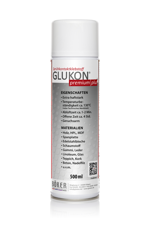 GLUKON premium plus Sprühkontaktklebstoff 500 ml 